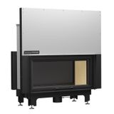 Echa Tech Asansörlü Tünel Double Face Çelik Şömine Haznesi 120 x 60