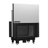 Echa Tech Asansörlü Tünel Double Face Çelik Şömine Haznesi 80 x 64