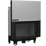Echa Tech Düz 90x55 D Asansörlü Çelik Şömine Haznesi