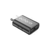 Echorin OTG Akıllı Giriş USB 3.0 to Type-C Dönüştürücü Adaptör Çevirici 5Gbps, iPhone 16, Pro, Pro Max, M2, M3, M4 MacBook Pro, Air, iPad Pro ve Galaxy S25, S24, S23 ve Tabletler ile Uyumlu
