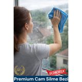 ECHOTEX (4 Adet) 40x60 Cm Mikrofiber Mutfak, Cam, Araba, ve Genel Temizlik Bezi