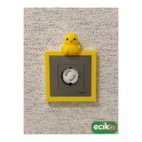 ecikto PRİZ VE ANAHTAR ÇERÇEVESİ- ÖRGÜ CİVCİV FİGÜRLÜ