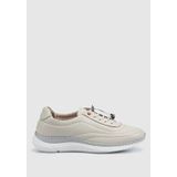 Eclipse Bej Deri Kadın Sneaker
