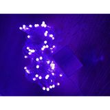 Eco 10M 100 LED Damla Uçlu Pembe Işık Şeffaf Kablo Mz-17-9