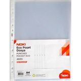 Eco 4830 100 Lü Poşet Dosya - Çok Renkli