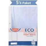 Eco A4 Poşet Dosya 100' Lü 5 Paket