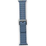 Eco Apple Watch 42MM Magnus Mıknatıslı Silikon Kordon (Saat Değildir) - Mavi