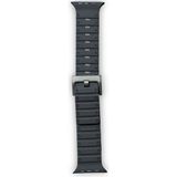 Eco Apple Watch 42MM Magnus Mıknatıslı Silikon Kordon (Saat Değildir) - Siyah