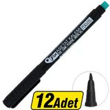 Eco Asetat Kalem Siyah S Uç 12'li Paket