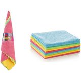 Eco Clean Mikrofiber Temizlik Bezi 4'lü Set | 33X33CM Çok Amaçlı Yüksek Emiş Güçlü Bez (VRP-320) - standart