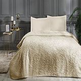 Eco Concept Emboss Battaniye, Çift Kişilik Battaniye, 220x240, Peluş Battaniye, Çeyizlik, Ceviz