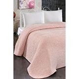Eco Concept Emboss Battaniye, Çift Kişilik Battaniye, 220x240, Peluş Battaniye, Çeyizlik Pembe