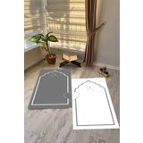 eco concept Kalpli Çift Seccadesi, Çeyizlik Seccade, Namazlık, Dijital Baskı Seccade