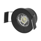 Eco Lounge 1 Adet Cata Ct 5270 Yıldız 1.5W Sıva Altı LED Spot Siyah Kasa Beyaz Işık 6400K