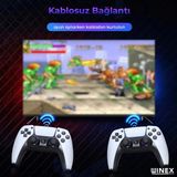 Eco Lounge 4K Android Tv Stick Retro Oyun Konsolu Oyunlu 64GB Bluetooth Siyah - Elektronik Var