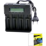 Eco Lounge 4lü Pil Şarj Aleti 3000MA 4.2V Fişli=ac 100-240V Etc - 26650 - 18650 - 16340 BX40