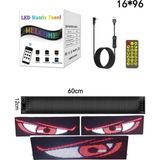 Eco Lounge 60CM Esnek Katlanabilir LED Dijital Tabela 4K Ultra HD Smart TV Çok Renkli Ekran