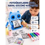 Eco Lounge Anında Fotoğraf Basan Çocuk Kamerası Eğitici ve Eğlenceli Termal Yazıcılı