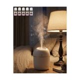 Eco Lounge Araç ve Ofis İçin Mini Nemlendirici 5 Esans Hediyeli USB LED Işıklı Buhar Makinesi