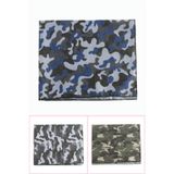 Eco Lounge Asker Desenli Keten Bandana 50*50 İP46-Bij103476