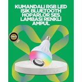 Eco Lounge Bluetooth Hoparlörlü LED Ampul – 12W Enerji Tasarruflu