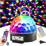 Eco Lounge Bluetooth Kumandalı USB Girişli Siyah Sihirli Küre LED Işık Parti ve Disko Topu - Hobi & Eğlence
