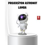 Eco Lounge Bluetooth Müzikli Astronot Projeksiyon Lambası Yıldız ve Ay Efektli