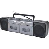 Eco Lounge Bluetooth Özellikli Ekru Renkli Şarjlı Müzik Seti Fm Radyo USB Mp3 Çalar Kaset Çalar