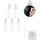 Eco Lounge Boş Sprey Şişesi - Plastik - 50 ml - Şeffaf
