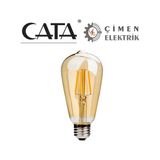 Eco Lounge Cata Ct 4350 4W LED Ampul 2700K Amber E27 Duy