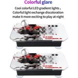 Eco Lounge Çift Kişilik Kollu Joystickli Retro Oyun Konsolu Oyunlu Çok Renkli Bluetoothsuz - Elektronik