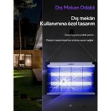 Eco Lounge Elektrikli Sinek Öldürücü Makine Uv Işıklı Çiftli Gece Lambası 8 Watt - Süpermarket