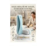 Eco Lounge Ergonomik Temizlik Fırçası | 2'li Set Halı, Koltuk ve Kumaş Fırçalama Fırçası 723092