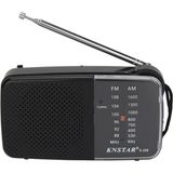 Eco Lounge Fm-Am Pilli Cep Radyosu Gri Renk, Kulaklık Girişli, Bluetooth Yok, 2 Yıl Garantili