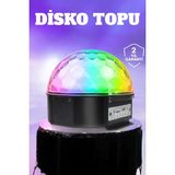 Eco Lounge Kompakt Tasarımlı, Telefon Kontrollü Disko Topu Işıkları