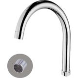 Eco Lounge Mix Delta Su Tasarruflu Paslanmaz Lavabo Batarya Borusu