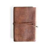 Eco Lounge Monarty El Yapımı Hakiki Deri Kitap Ajanda Defter Kılıfı, A5 Boyut, Minimalist Tasarım, Kalem ve Not Kağıdı Tutma Yeri, 22.5 x 42 cm - -- - Option-1
