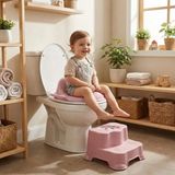 Eco Lounge Pembe Kulplu Çocuk Klozet Adaptörü
