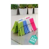 Eco Lounge Plastik Çamaşır Mandalı 216 Adet 714510