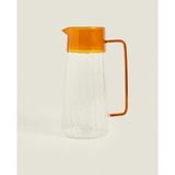 Eco Lounge Turuncu Detaylı Cam Sürahi 1600 ml