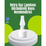 Eco Lounge USB Şarjlı Retro Gaz Lambası Hava Nemlendirici LED Atmosfer Işıklı