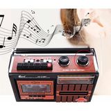 Eco Lounge USB ve Fm Radyo Özellikli Kahverengi Kaset Çalar 2 Yıl Garantili Nostaljik Radyo