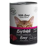 Eco Natura Pet 400 gr Adult Sığır Etli Yetişkin Kedi Konservesi