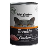 Eco Natura Pet Eco Natura Pet Tavuklu Yetişkin Kedi Konservesi 400 gr Karışık Tatlı Premium Kalite Mama