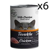 Eco Natura Pet Tavuklu Gravy 6x400 gr Yetişkin Kedi Konservesi