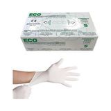 Eco Non Lateks Pudralı Muayene Eldiveni S (Pk 100'LÜ) - Beyaz
