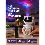 Eco Port Astronot Yıldız Projeksiyon Lambası 8 Efektli Uzaktan Kumandalı Gece Işığı