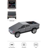 Eco Port D68 Cyber Model Araba Tasarımlı Bluetooth Hoparlör 15W Güçlü Ses Rgb LED /tws/usb Gri - Belirtilmemiş