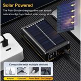 Eco Port Fa Aksesuar Pro F-3003 Alüminyum PM10-TG LED Type-C Powerbank ve Solar Şarjlı Kamp Kafa Feneri - Çok Renkli