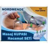 Eco Port Hacamat Masaj Kupası 1239LI Set - Renkli - Standart